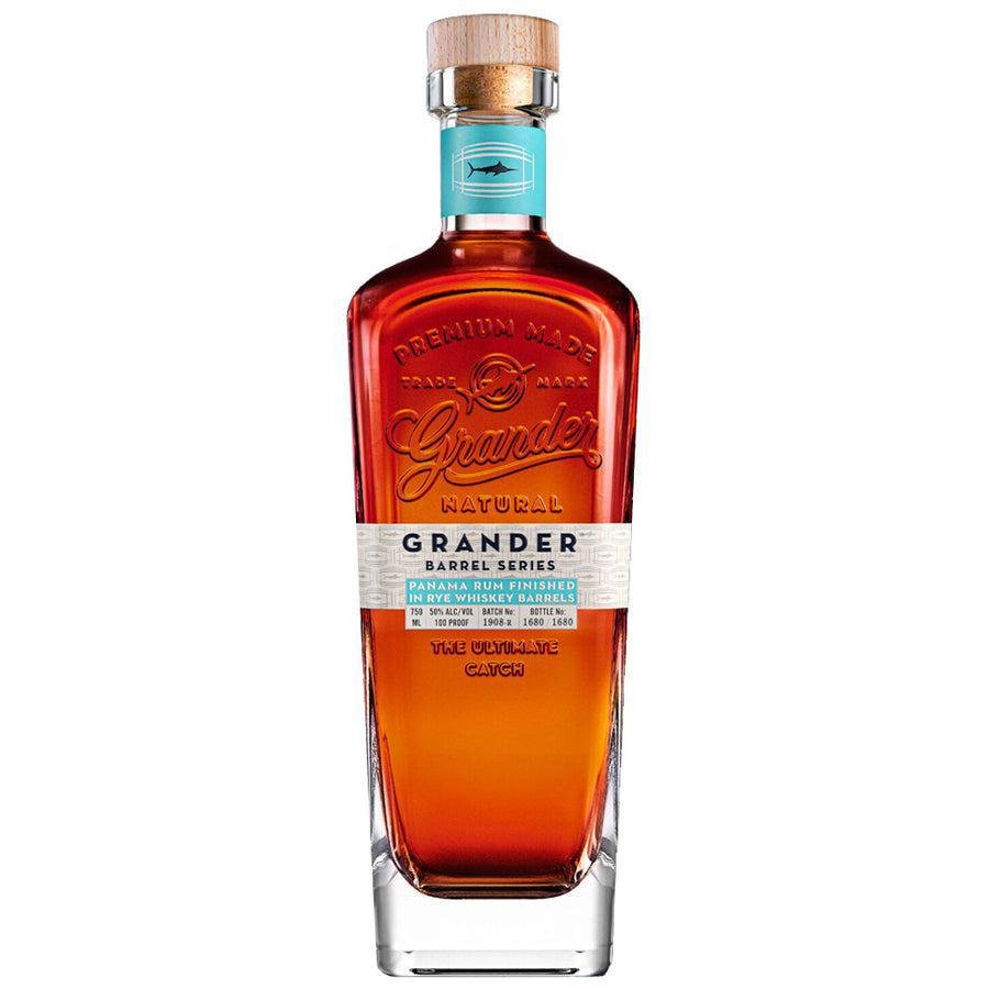 Grander - 'Barrel Series' Panama Rum Finished in Rye Whiskey Barrels (750ML) - The Epicurean Trader