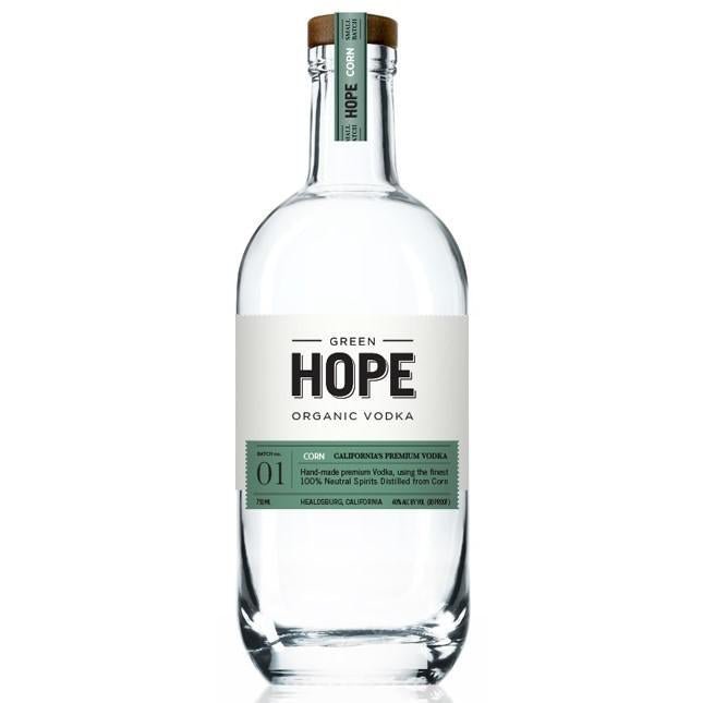 Green Hope - Organic Corn Vodka (750ML) - The Epicurean Trader
