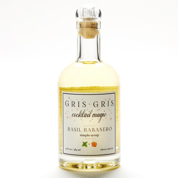 Gris Gris Cocktail Magic - 'Basil Habanero' Simple Syrup (13OZ) - The Epicurean Trader
