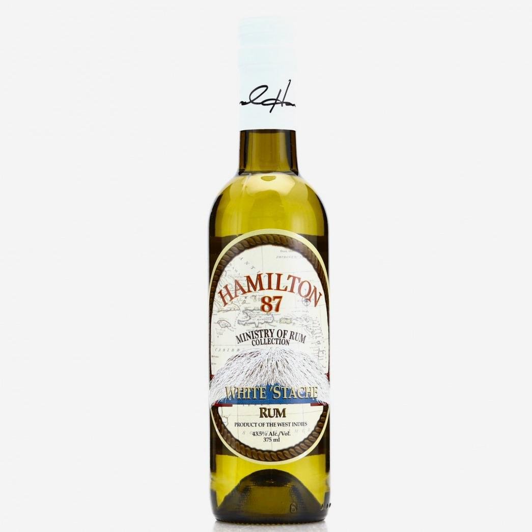 Hamilton - 'White Stache' West Indies Rum (375ML) - The Epicurean Trader