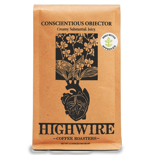 Highwire Coffee Roasters - 'Conscientious Objector' Blend Coffee Beans (12OZ) - The Epicurean Trader