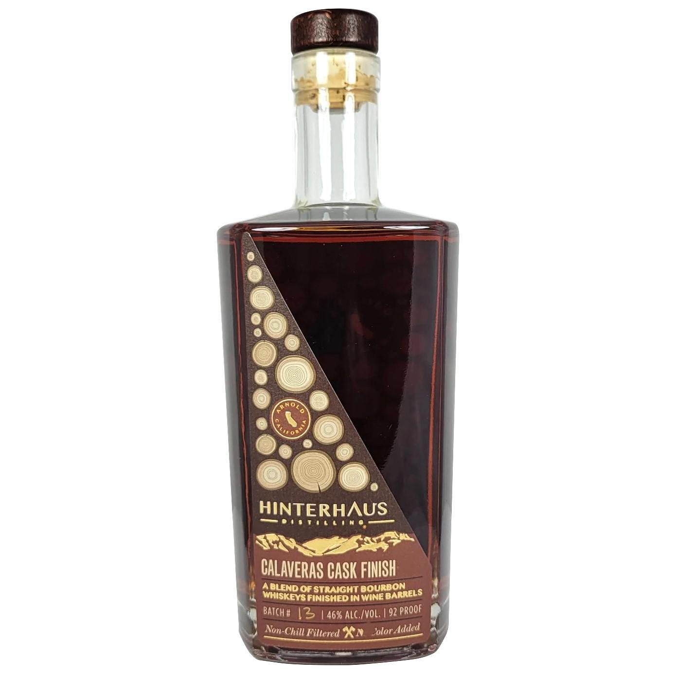 Hinterhaus Distillery - 'Calaveras Cask Finish' Bourbon (750ML) - The Epicurean Trader