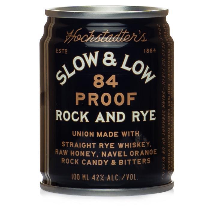 Show Low Rocks Hochstadters Slow & Low - 'Rock & Rye' Can (100ML) - The Epicurean Trader