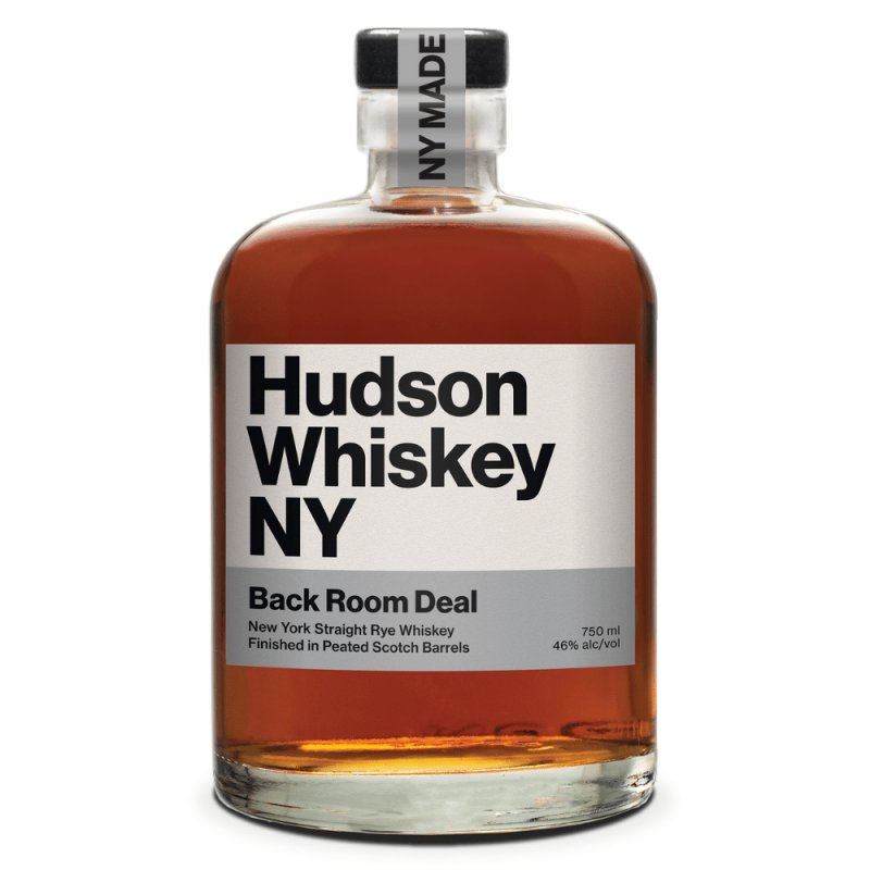 Hudson Whiskey - 'Back Room Deal' Rye Finished in Peated Scotch Barrels (750ML) - The Epicurean Trader
