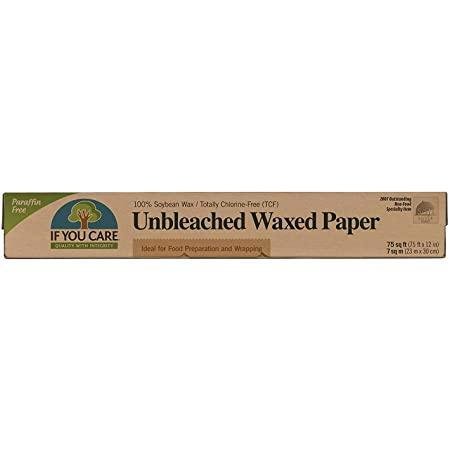 If You Care - Unbleached Waxed Paper (75 SQ FT) - The Epicurean Trader