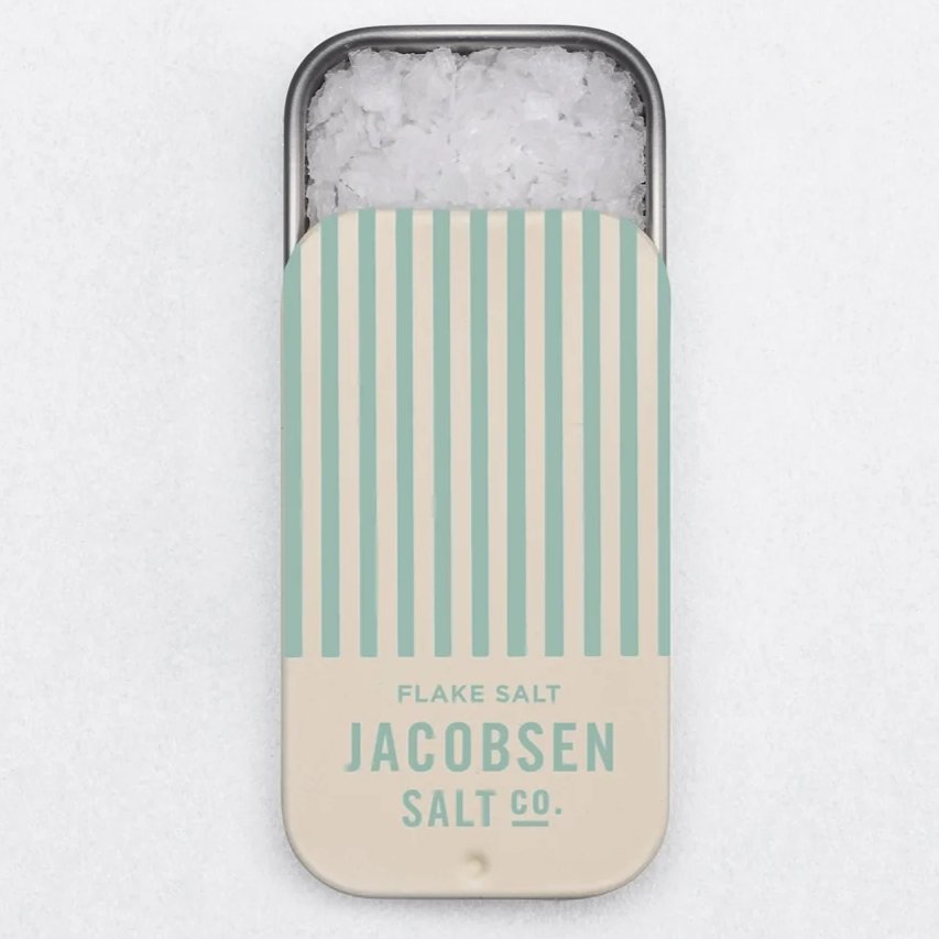 Jacobsen Salt Co - Flake Salt Tin (0.35OZ) - The Epicurean Trader