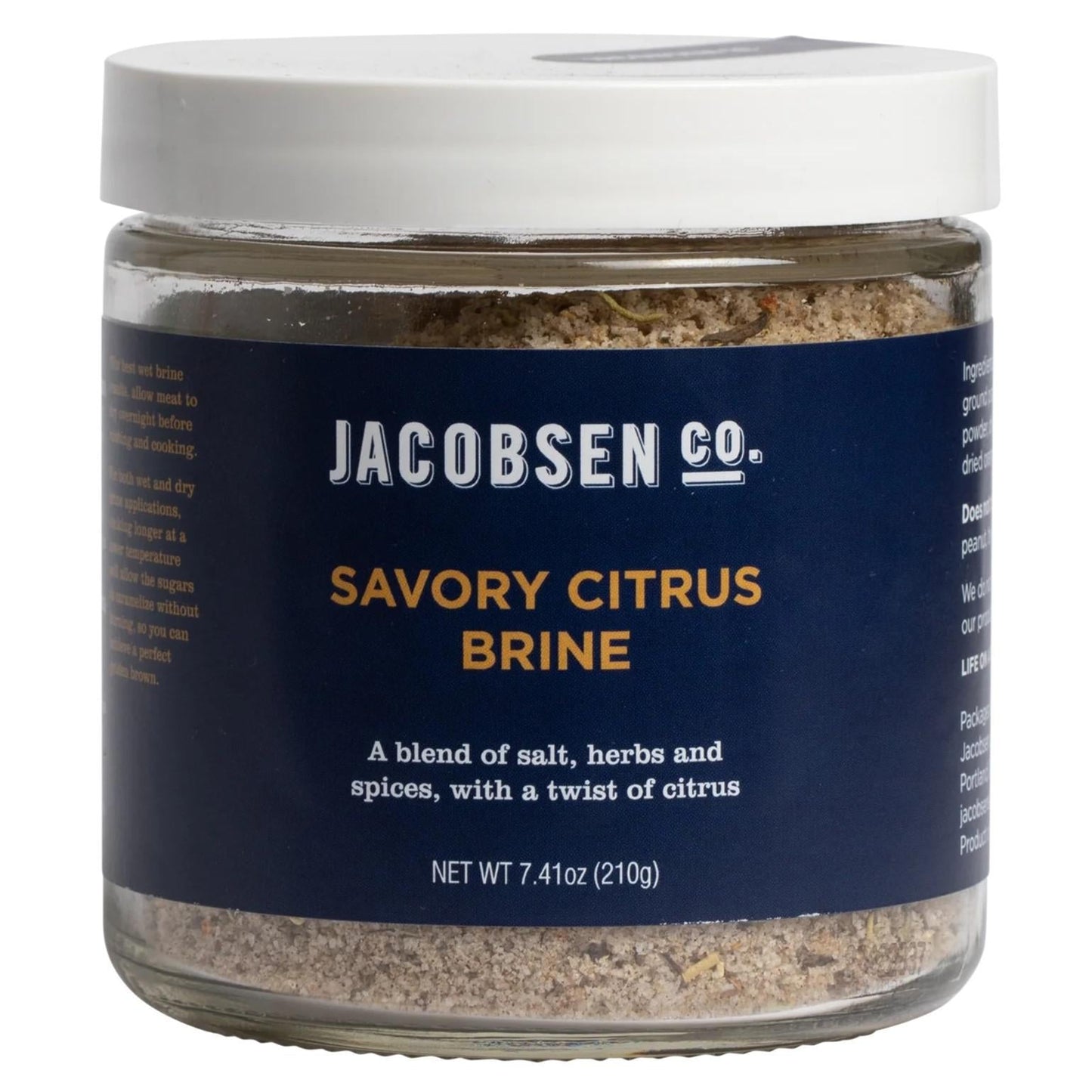 Jacobsen Salt Co - 'Savory Citrus' Brine (210G) - The Epicurean Trader
