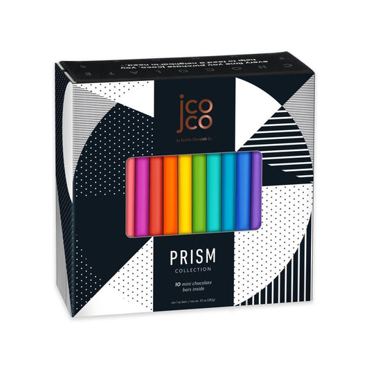 jcoco Chocolate - 'PRISM Collection' Chocolate Bars (10x1OZ) - The Epicurean Trader