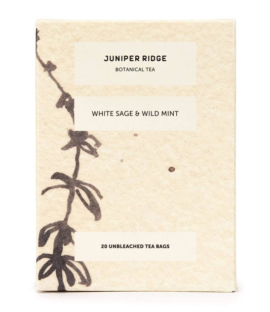 Juniper Ridge - White Sage & Wild Mint Tea (20CT) - The Epicurean Trader