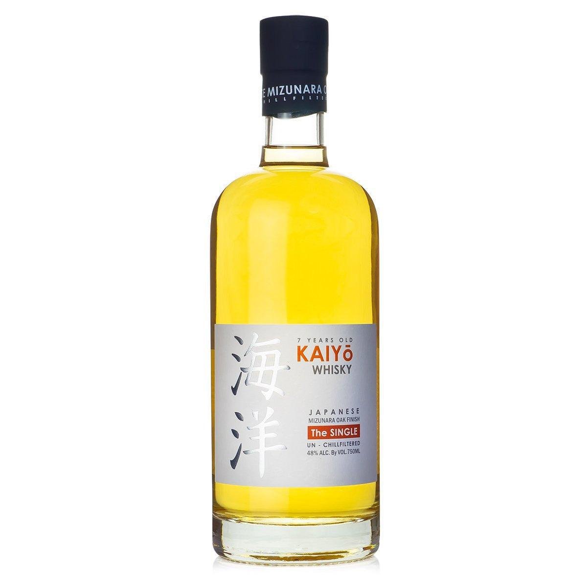 KAIYO - 'The Single' 7yr Mizunara Oak Japanese Whisky (750ML) - The Epicurean Trader