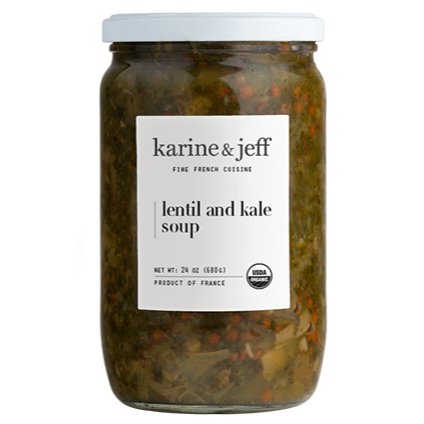 Karine & Jeff - 'Lentil And Kale' Soup (24OZ) - The Epicurean Trader