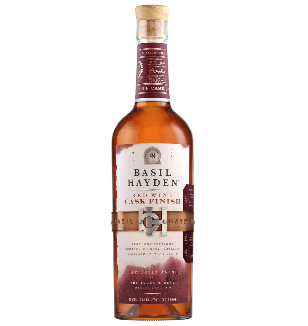Kentucky Springs Distilling - 'Basil Hayden: Red Wine Cask Finish' Bourbon (750ML) - The Epicurean Trader