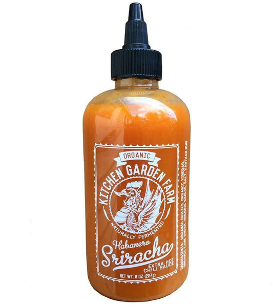 Kitchen Garden Farm - Habanero Sriracha Chili Sauce (8OZ) - The Epicurean Trader