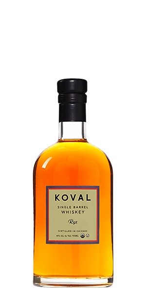 Koval - Single Barrel Rye Whiskey (750ML) - The Epicurean Trader