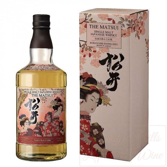 Kurayoshi Distillery - 'The Matsui' Sakura Cask Japanese Whisky (750ML) - The Epicurean Trader