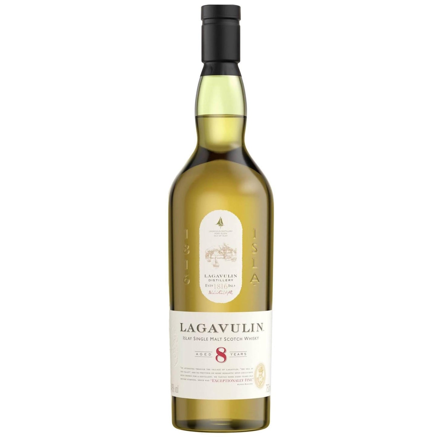 Lagavulin Distillery - 8yr Islay Scotch Single Malt (750ML) - The Epicurean Trader