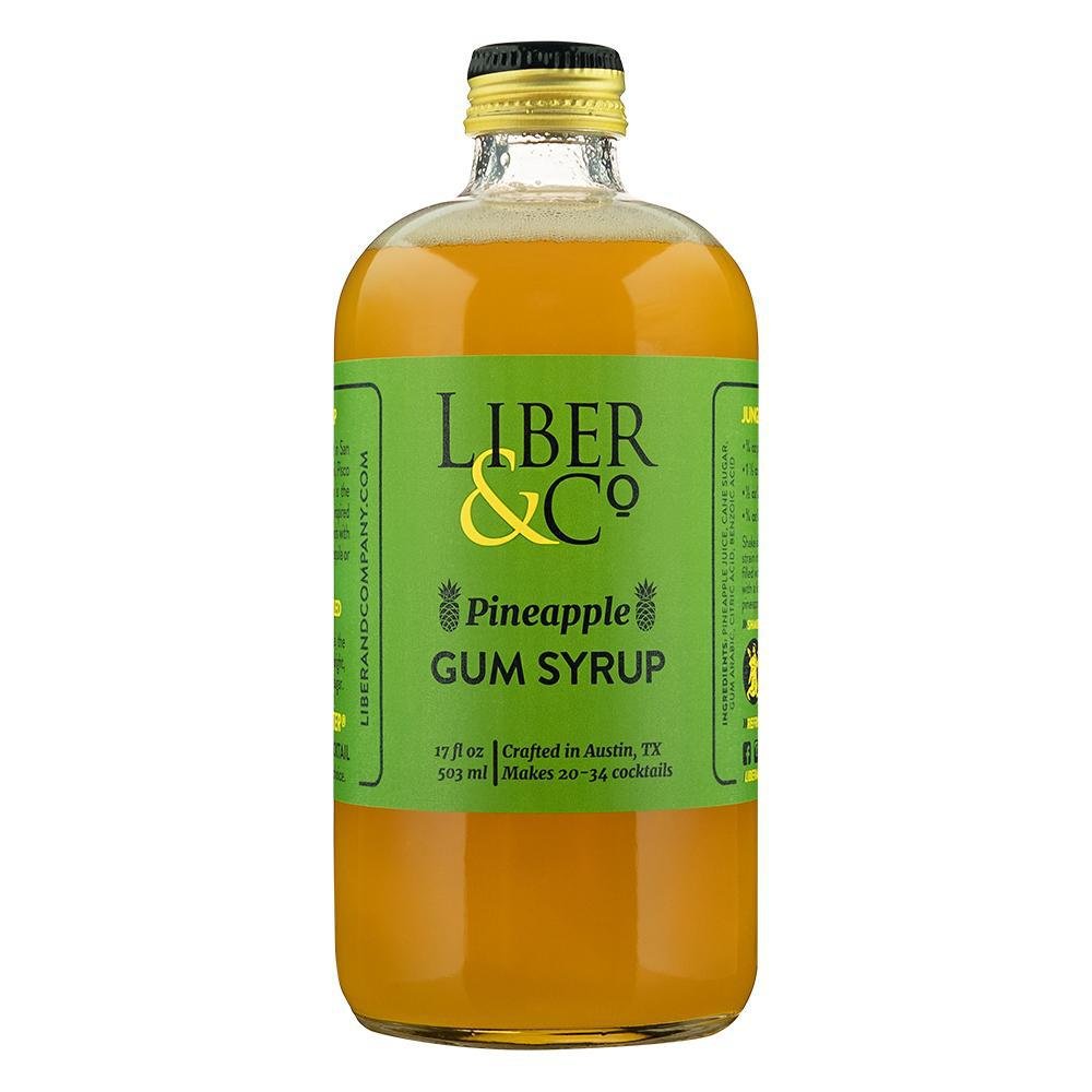 Liber & Co - Pineapple Gum Syrup (9.5OZ) - The Epicurean Trader