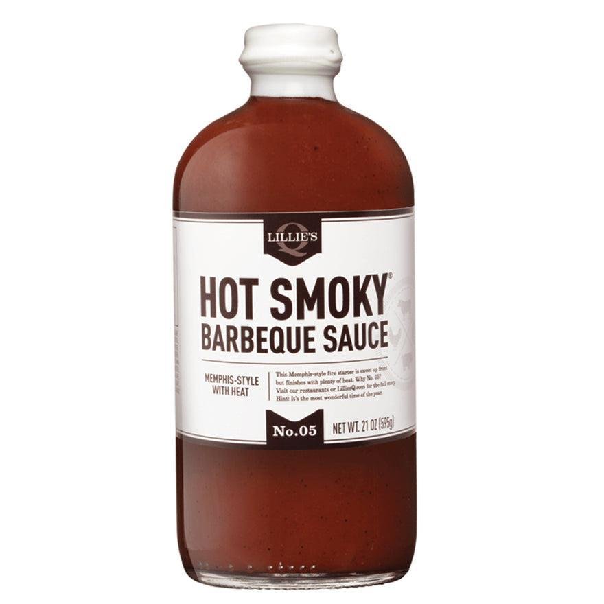 Lillie's Q - 'Hot Smoky' Barbecue Sauce (21OZ) - The Epicurean Trader