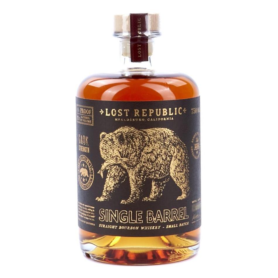 Lost Republic - Single-Barrel Cask-Strength Straight Bourbon (750ML) - The Epicurean Trader