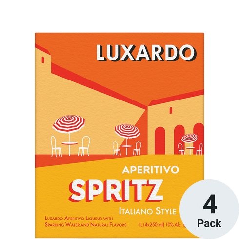 Luxardo - 'Italiano Style' Aperitivo Spritz (4x250ML) - The Epicurean Trader