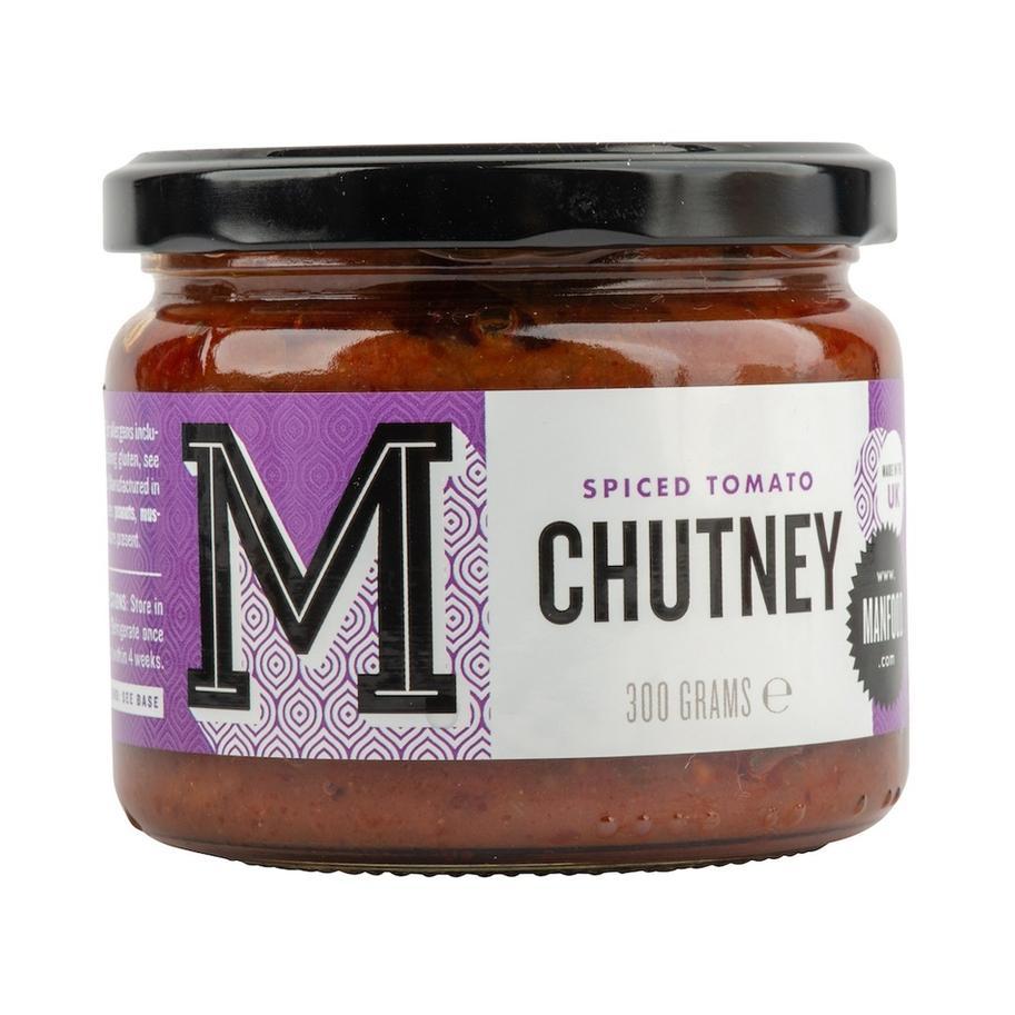 Man Food - Spiced Tomato Chutney (300G) - The Epicurean Trader