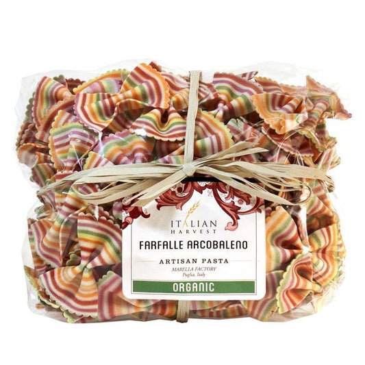 Marella - 'Farfalle Arcobaleno' Organic Pasta (500G) - The Epicurean Trader