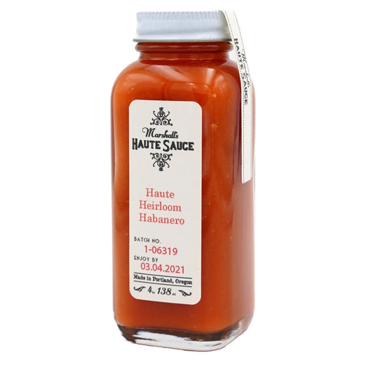 Marshall's Haute Sauce - 'Haute Heirloom Habanero' Hot Sauce (4OZ) - The Epicurean Trader