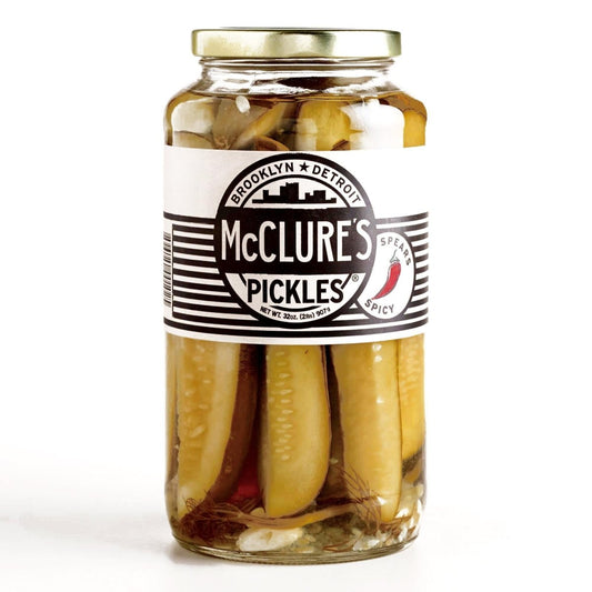 McClure's - 'Spicy' Spear Pickles (32OZ) - The Epicurean Trader