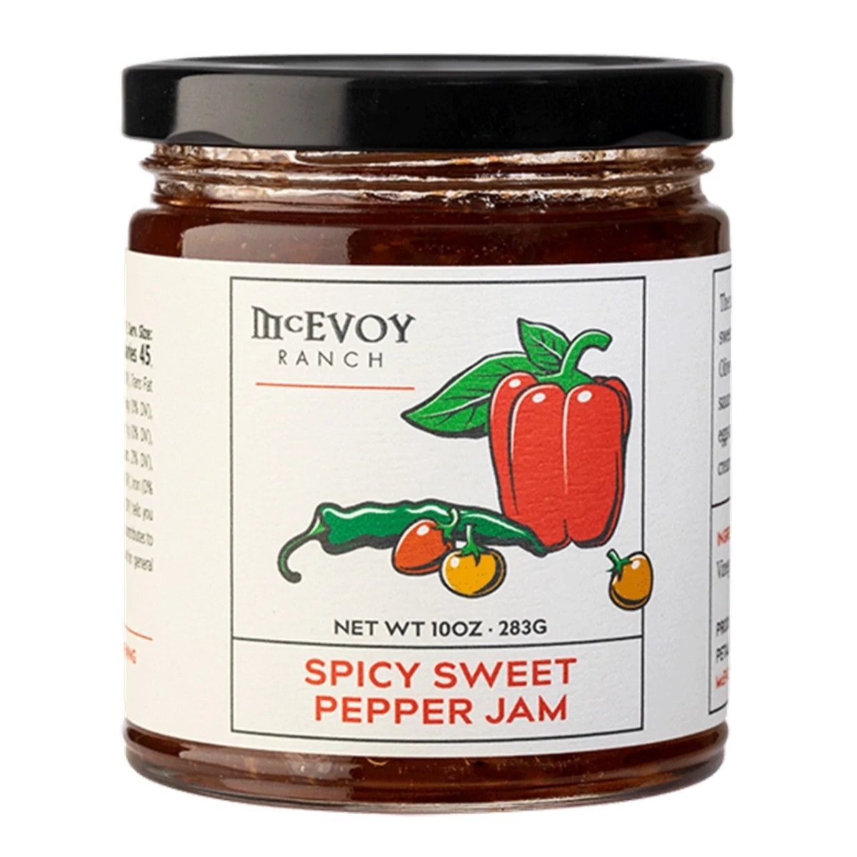McEvoy Ranch - 'Spicy Sweet' Pepper Jam (10OZ) - The Epicurean Trader