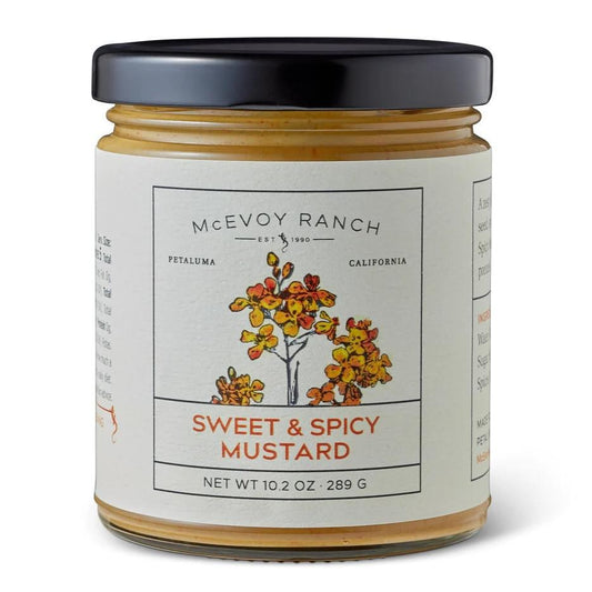 McEvoy Ranch - Sweet & Spicy Mustard (10.2OZ) - The Epicurean Trader