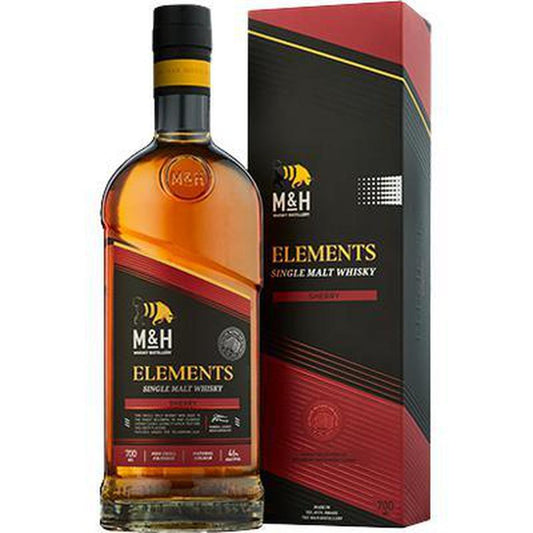 M&H Whisky Distillery - 'Elements' Sherry-Cask Israeli Single Malt (750ML) - The Epicurean Trader