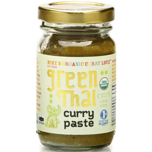 Mike's Organic Curry Love - 'Green Thai' Curry Paste (120G) - The Epicurean Trader