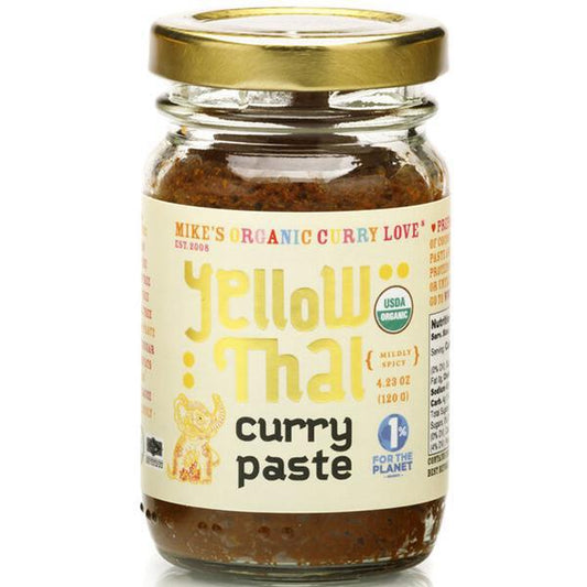 Mike's Organic Curry Love - 'Yellow Thai' Curry Paste (120G) - The Epicurean Trader
