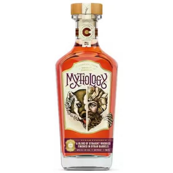 Mythology Distillery - Syrah-Finished Straight Whiskey (750ML) - The Epicurean Trader