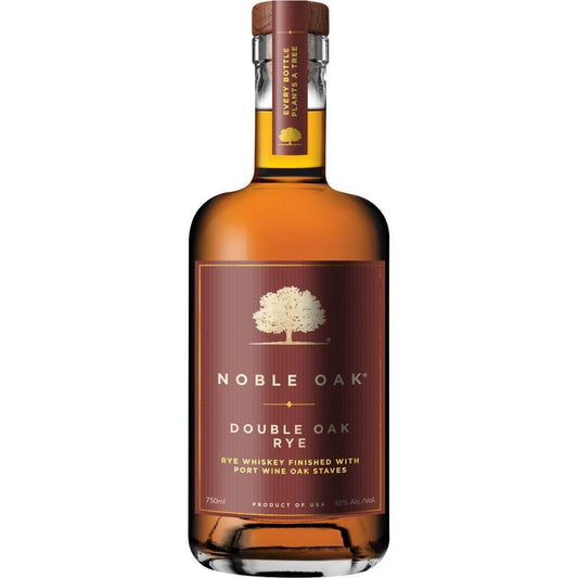 Noble Oak - 'Double Oak' Rye Finished w/ Port Wine Oak Staves (750ML) - The Epicurean Trader