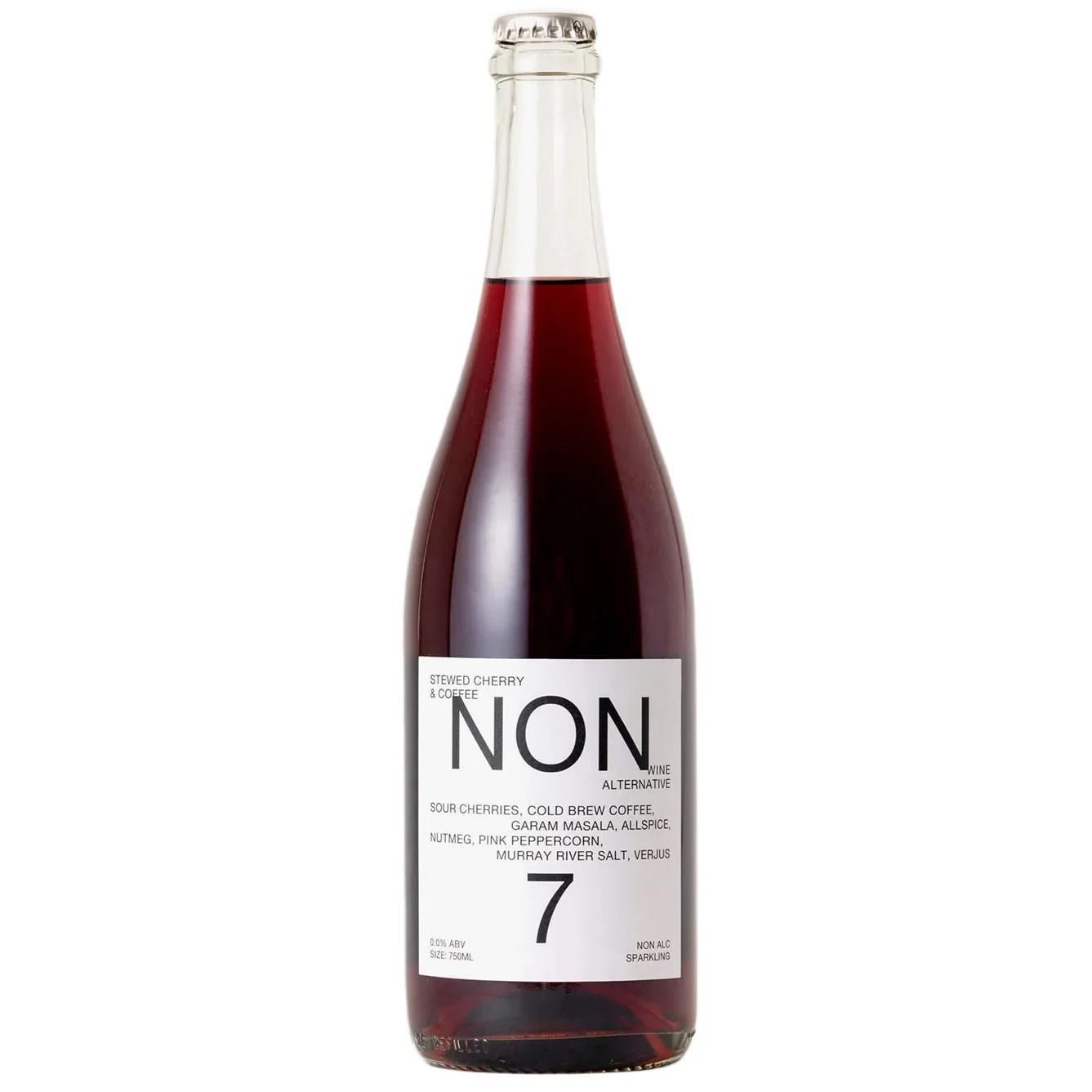 NON - 'NON 7' Stewed Cherry & Coffee Non-Alcoholic Wine (750ML) - The Epicurean Trader