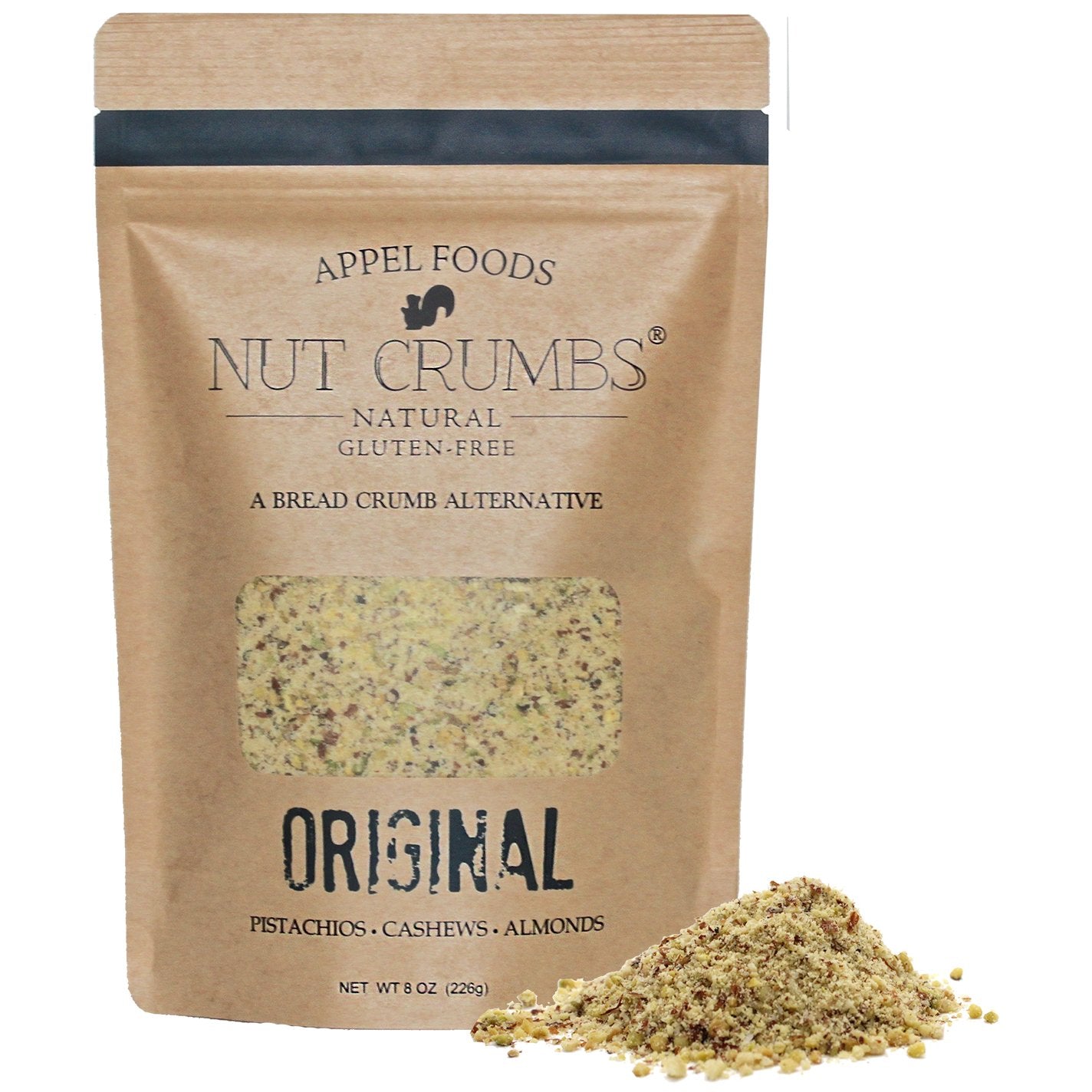 Nut Crumbs - 'Original' Bread Crumb Alternative (8OZ) - The Epicurean Trader