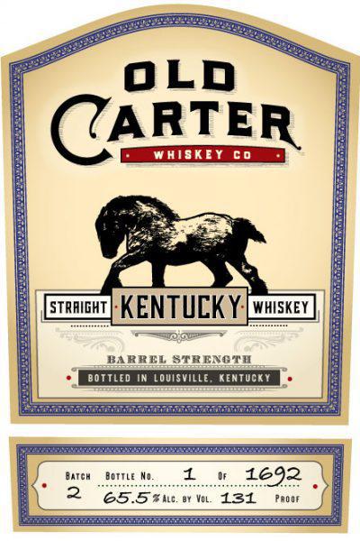 Old Carter Whiskey Co. - 'Batch 2' Kentucky Straight Whiskey (750ML) - The Epicurean Trader