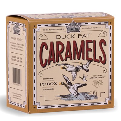 Olive & Sinclair - Duck Fat Caramel Box (12CT) - The Epicurean Trader