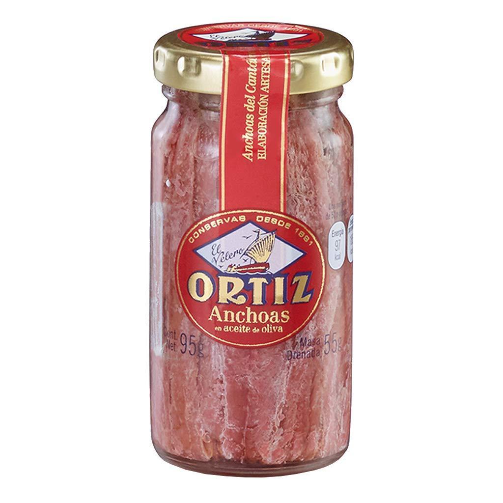 Ortiz - Anchovy Fillets in Olive Oil (95G) - The Epicurean Trader