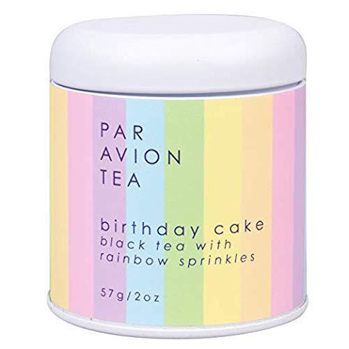 Par Avion Tea - 'Birthday Cake' Black Tea w/ Rainbow Sprinkles (2OZ) - The Epicurean Trader