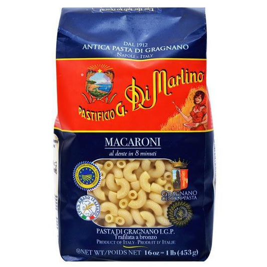 Pastificio Di Martino - 'Macaroni' Pasta (1LB) - The Epicurean Trader