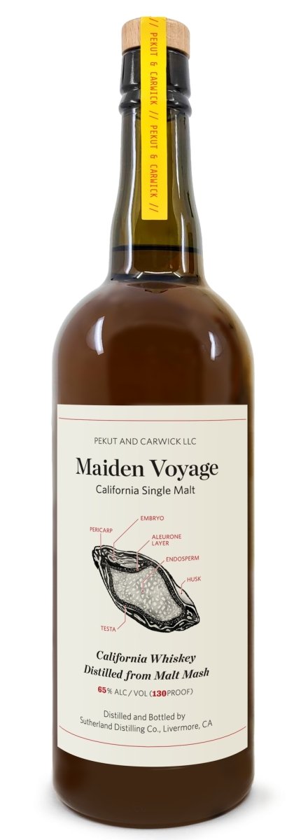 Pekut & Carwick Independent Bottlers - 'Maiden Voyage' California Single Malt (750ML) - The Epicurean Trader