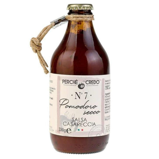 Perche Ci Credo - 'No. 7' Sundried Tomato Homemade Pasta Sauce (11.6OZ) - The Epicurean Trader