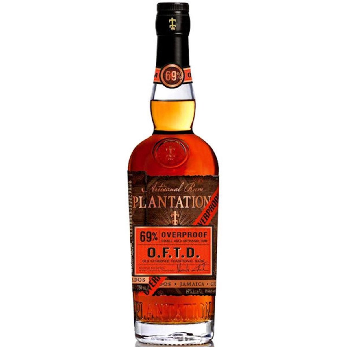 Plantation Artisanal Rum - 'O.F.T.D.' Overproof Artisanal Rum (1L) - The Epicurean Trader