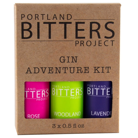 Portland Bitters Project - 'Gin Adventure' Bitters Kit (3X0.5ML) - The Epicurean Trader