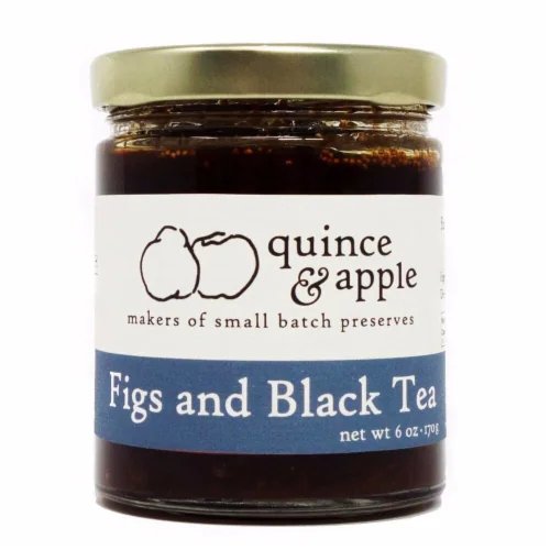 Quince & Apple - 'Fig & Black Tea' Preserve (6OZ) - The Epicurean Trader