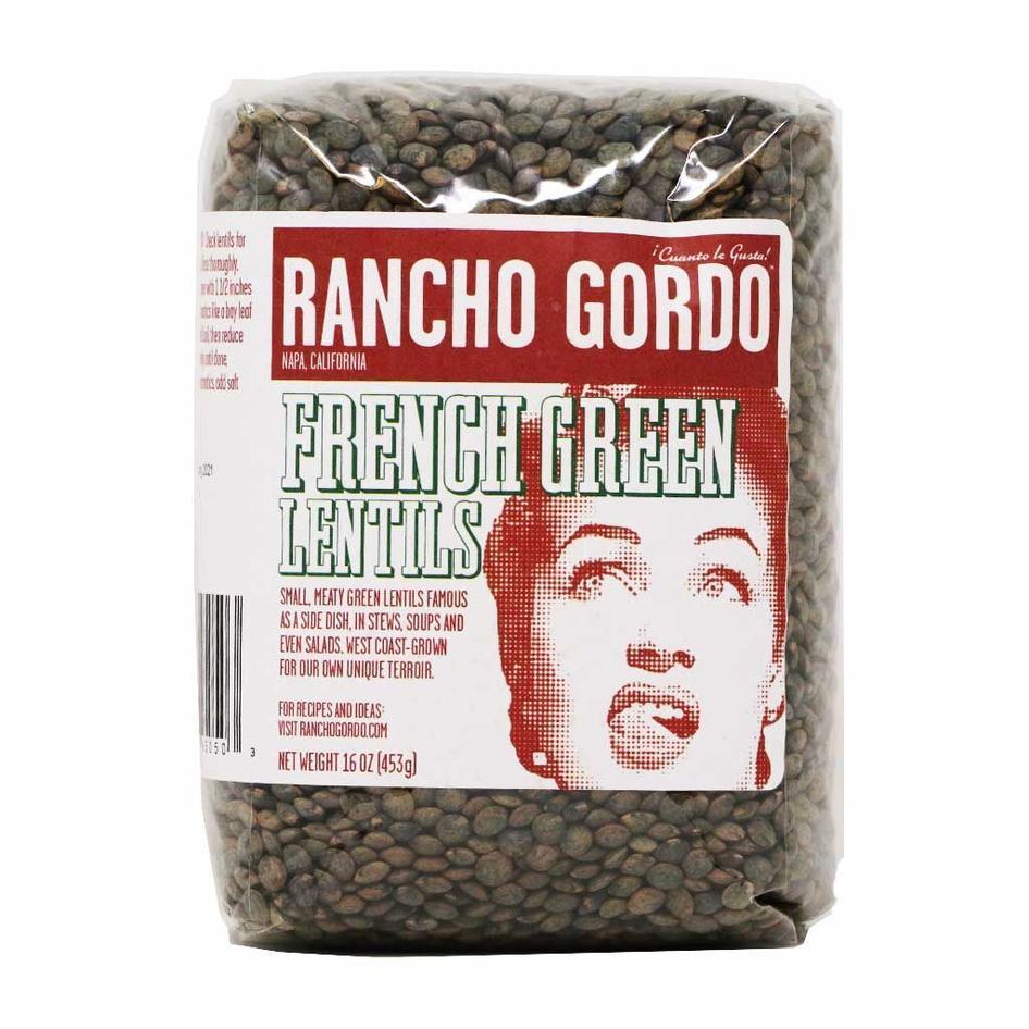 Rancho Gordo - 'French Green' Lentils (16OZ) - The Epicurean Trader