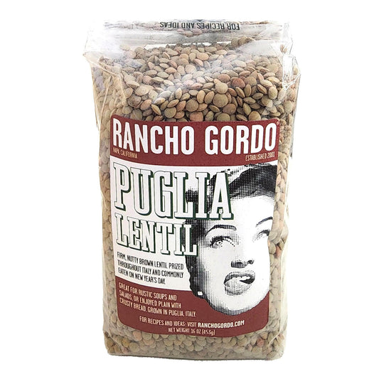 Rancho Gordo - 'Puglia' Lentils (16OZ) - The Epicurean Trader