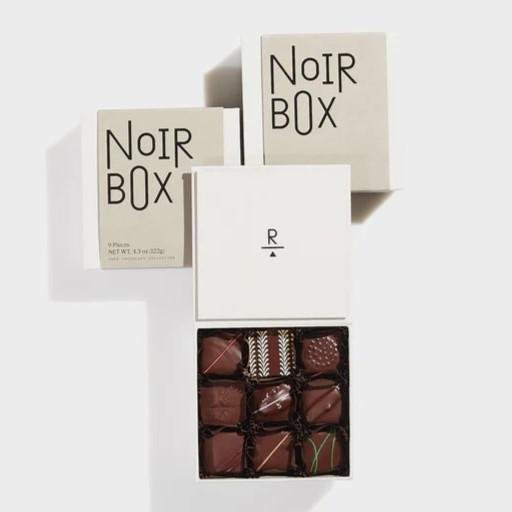 Recchiuti Confections - 'Noir' Dark Chocolate Composition Collection (9PC) - The Epicurean Trader